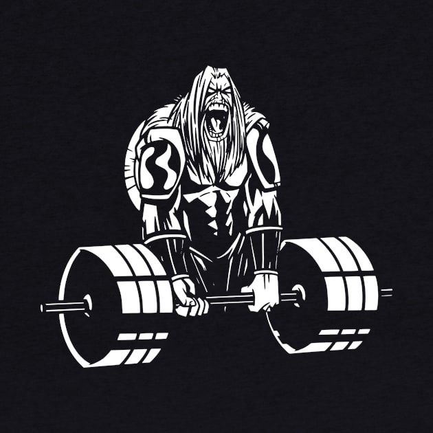 Deadlift Viking - Dark Style by JFDesign123